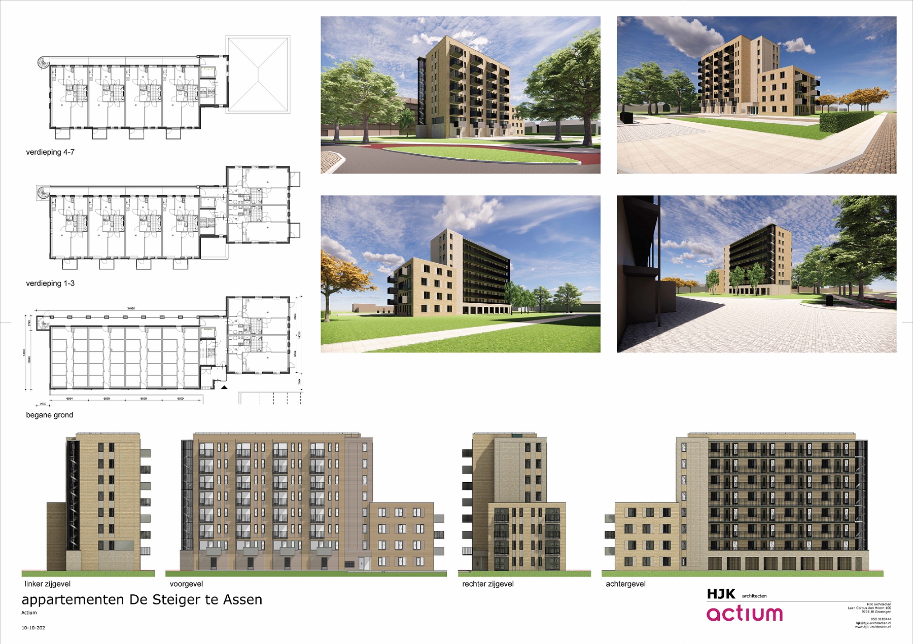 Beek 1, 9406 GT Assen, Nederland